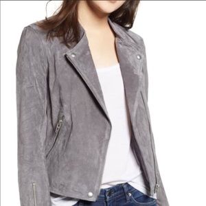 Blank NYC grey suede jacket